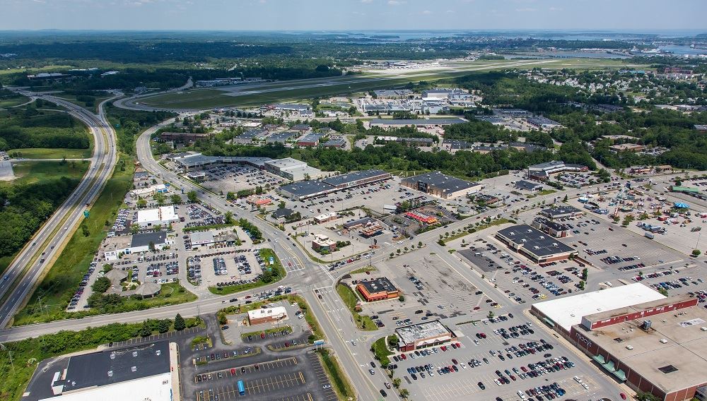 West End of the City of South Portland - Aerial View