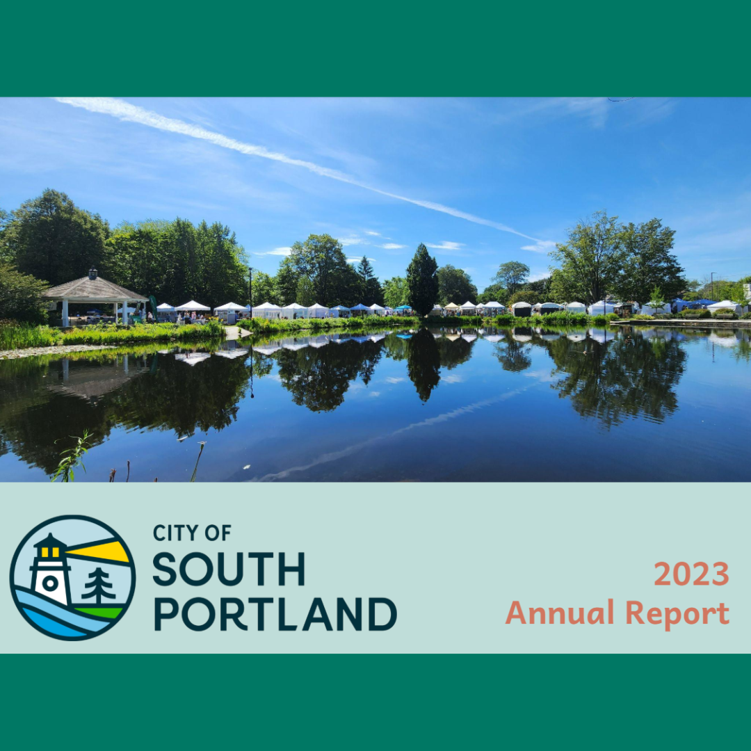 Annual Report 2023 cover - Art in the Park at Mill Creek