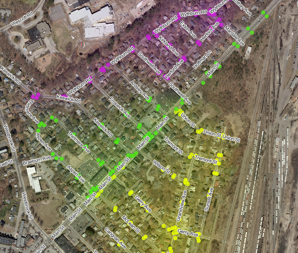 Thornton Heights Sewer Separation Phase 1 Phase 2 and Phase 3