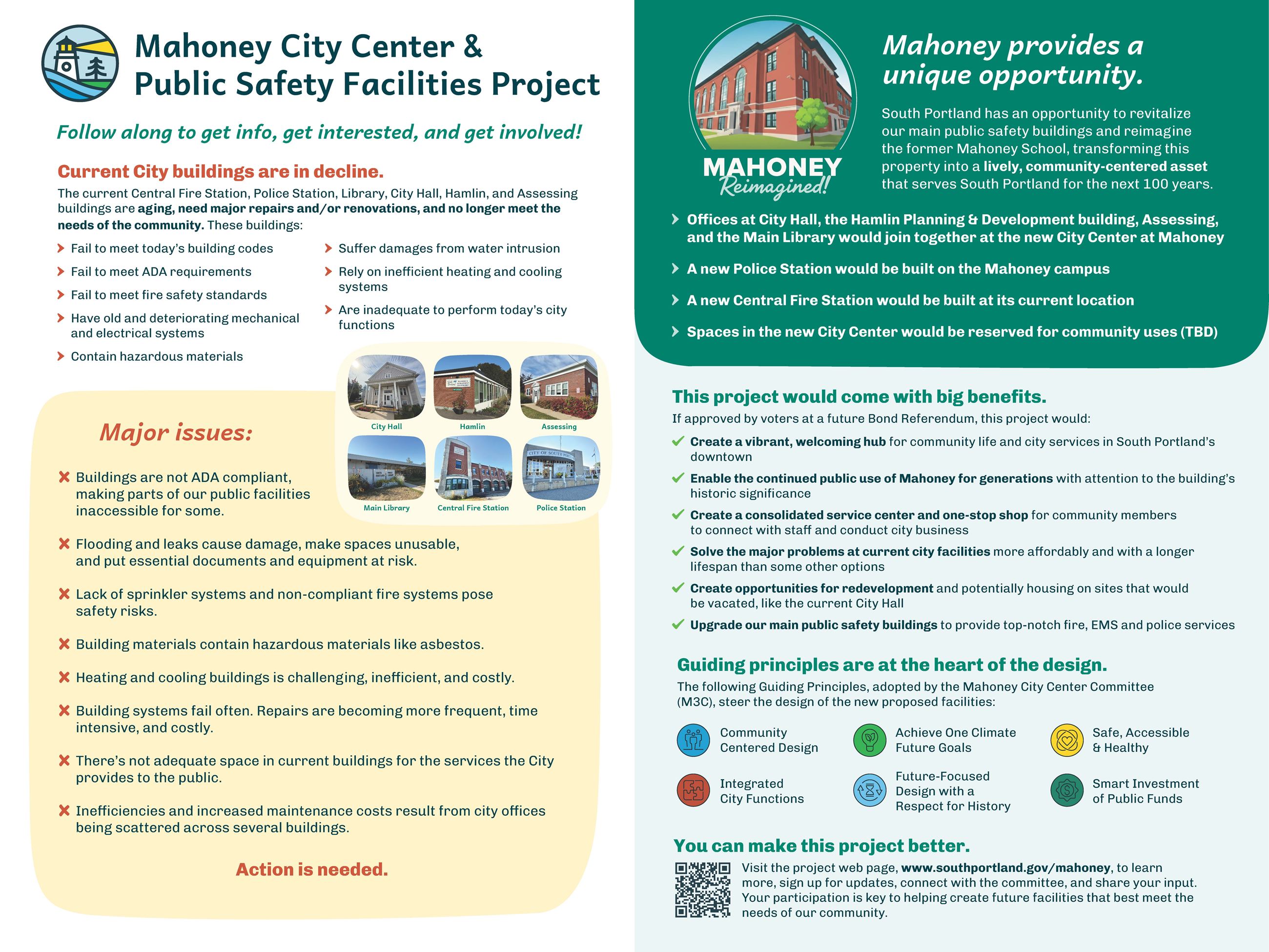 Mahoney City Center and Public Safety Facilities Project - Informational Brochure